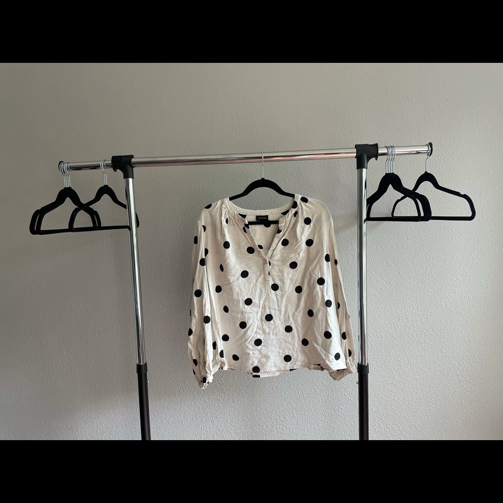 Polka Dot Dressy Shirt